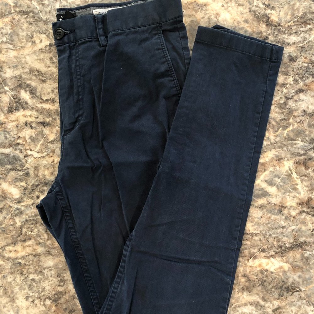 H&M Mens Skinny Dress Khaki Size 32R